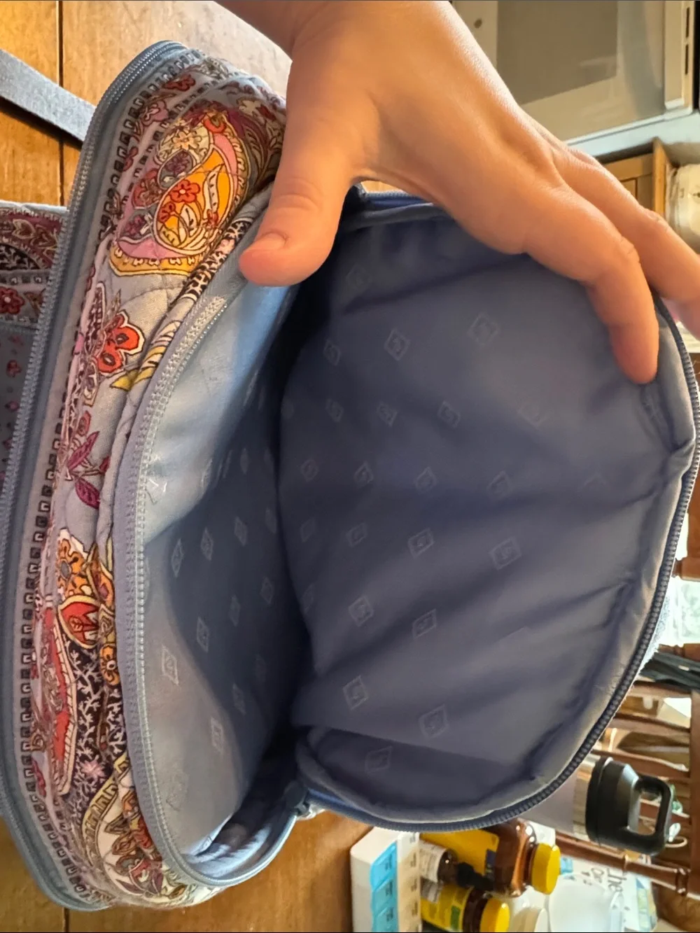 Vera Bradley backpack and lunch bag set